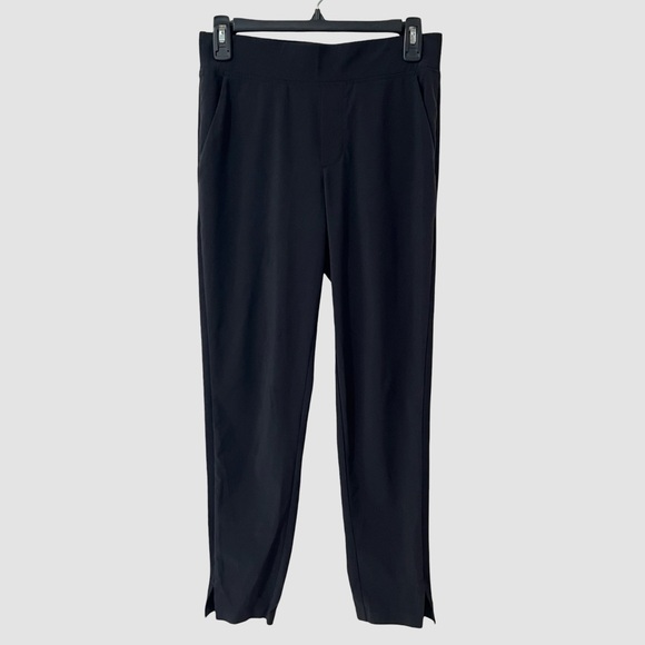Athleta "Brooklyn" Black Tapered Mid Rise Pants US 0 (02/18) - Picture 1 of 7